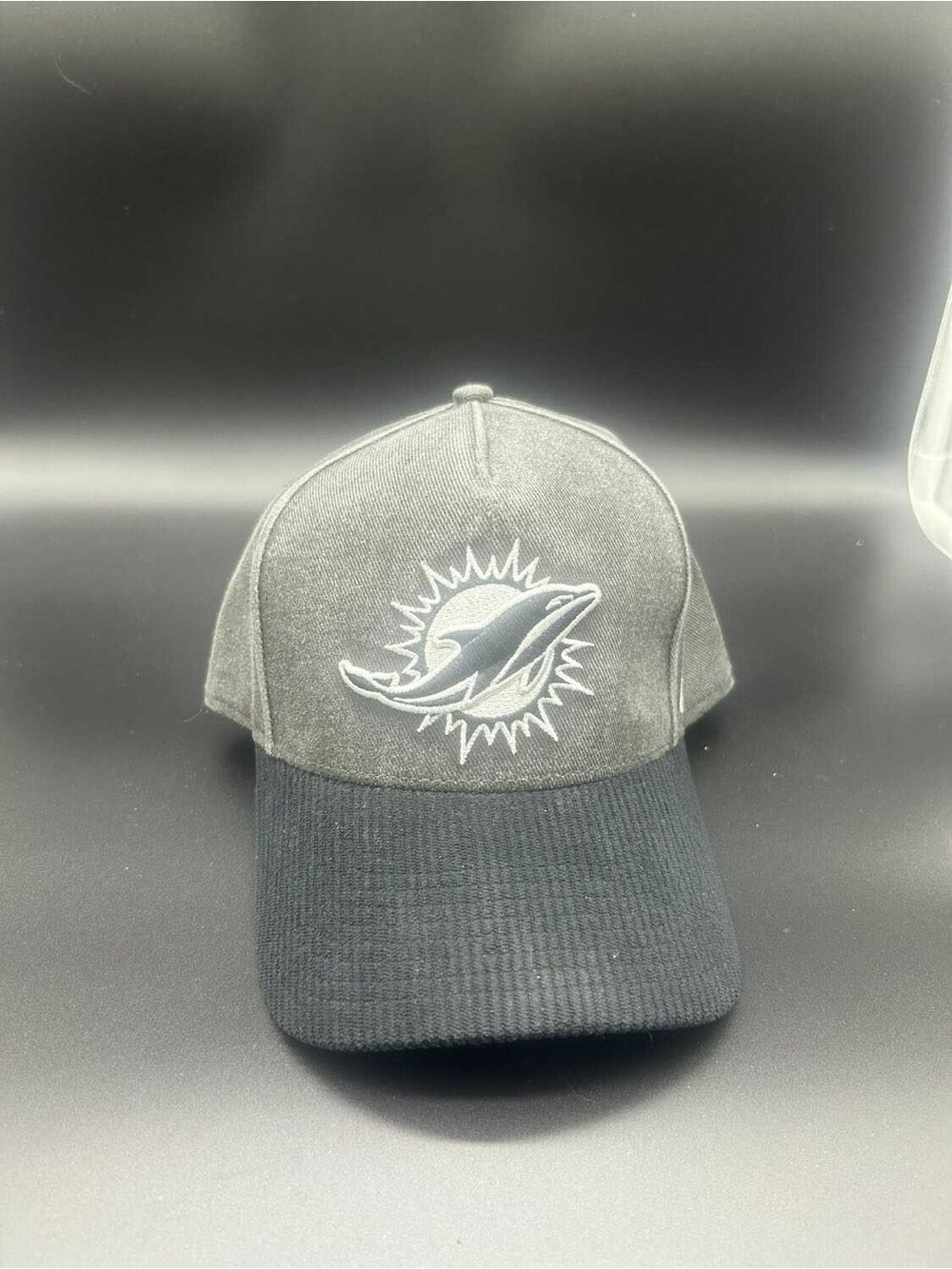 Miami Dolphins '47 Brand 'Apollo Corduroy' Offside DT Strapback hat